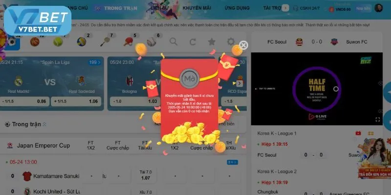 V7bet qua đánh giá của cược thủ